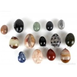 Colección de Huevos de Minerales del Último Cuarto del Siglo XX - 14 Unidades
