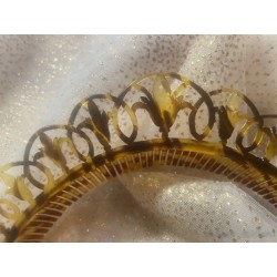 Maravillosa peina XIX símil carey