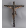 Escuela española del siglo XVIII. “Cristo crucificado”.