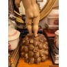Talla de madera de niño Jesús XVIII, escultura religiosa