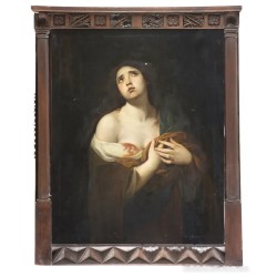 Oleo sobre lienzo de Santa Águeda.