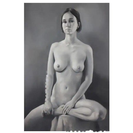 ALEXIS DIAZ (Buñol, 1980). Shadows. 2022. Oleo sobre lienzo.