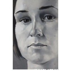 ALEXIS DIAZ (Buñol, 1980). Shadows. 2022. Oleo sobre lienzo.