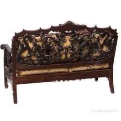 Conjunto de salón estilo Chippendale, Filipinas, mediados del siglo XX