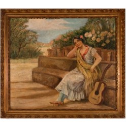Escuela española, ca. 1900. Círculo de JOSÉ GARCÍA RAMOS