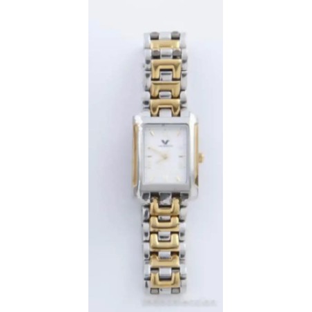 Reloj Viceroy para Mujer | Elegante Modelo Rectangular Acero Bicolor Oro-Plata