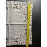 Pañuelo de Bruselas con encaje artesanal delicado