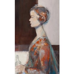 ROSA SATORRE PERIS (Valencia, 1961). Acrílico sobre contrachapado.