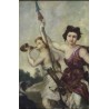 Interpretación de Diana Cazadora al Estilo de Rubens - Óleo Mitológico