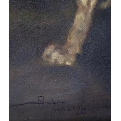 Interpretación de Diana Cazadora al Estilo de Rubens - Óleo Mitológico