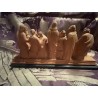 Escultura Religiosa de la Última Cena - Grupo Escultórico en Terracota