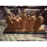 Escultura Religiosa de la Última Cena - Grupo Escultórico en Terracota