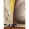 Pintura del famoso pintor y humorista D. Miguel Caiceo, desnudo artístico