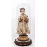 Talla policromada de Niño Jesús, escuela catalana siglo XIX