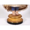 Talla policromada de Niño Jesús, escuela catalana siglo XIX