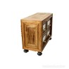 Arquilla Vintage con Cajones de Madera y Placas Decorativas de Hueso