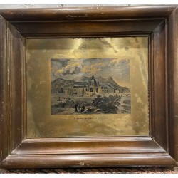 Grabado Histórico San Ignacio de Loyola Vista Histórica Guipúzcoa
