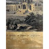 Grabado Histórico San Ignacio de Loyola Vista Histórica Guipúzcoa