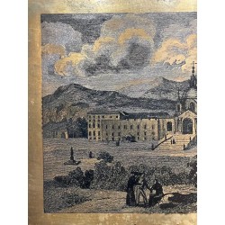 Grabado Histórico San Ignacio de Loyola Vista Histórica Guipúzcoa