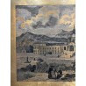 Grabado Histórico San Ignacio de Loyola Vista Histórica Guipúzcoa