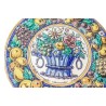 Pareja de Platos Decorativos Cerámica de Triana - Arte Andaluz Frutal 30cm Vintage