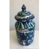 Conjunto de Tarros de Cerámica de Fajalauza - Tradición Artesanal Andaluza