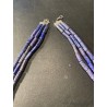 Collar de Lapislázuli Triple Vuelta 508CT - Piedra Natural Azul Genuina