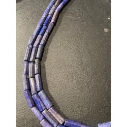 Collar de Lapislázuli Triple Vuelta 508CT - Piedra Natural Azul Genuina