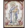 Plafón de azulejos, del segundo tercio del siglo XX