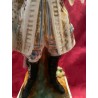 Figuras de Porcelana Viejo París - Pareja de Época en Traje Elegante
