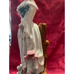 Figuras de Porcelana Viejo París - Pareja de Época en Traje Elegante