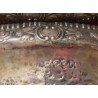 Pareja de bandejas de plata con escenas grabadas - 80 cm X 54 cm