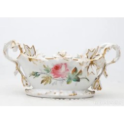 Centro de Mesa Napoleón III - Porcelana Decorativa del Siglo XIX