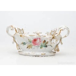 Centro de Mesa Napoleón III - Porcelana Decorativa del Siglo XIX