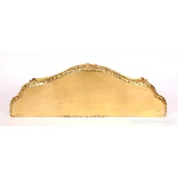 Ménsula Antigua Dorada al Oro Fino - Repisa Decorativa Estilo Luis XV 55cm