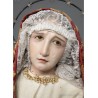Talla vestidera o cap-i-pota de la Virgen con Niño, siglo XX.
