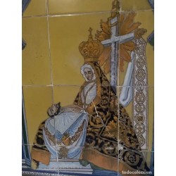 Retablo Cerámico de la Virgen de las Angustias - Obra Tradicional de Triana
