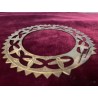 Corona Nimbo de Plata para Niño Jesús - Aureola Religiosa Vintage Calada Artesanal