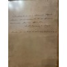 Relicario Antiguo Bordado en Plata - Cristo Crucificado Marco Oro S.XVIII Documento