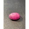 Rubí Natural Rosa Intenso - Gema de Colección Certificada Cabujón