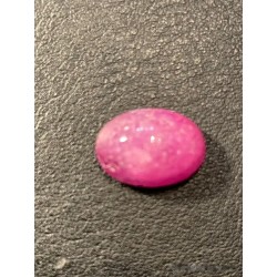 Rubí Natural Rosa Intenso - Gema de Colección Certificada Cabujón