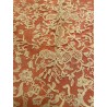Mantilla de tres picos antigua, bordado floral delicado