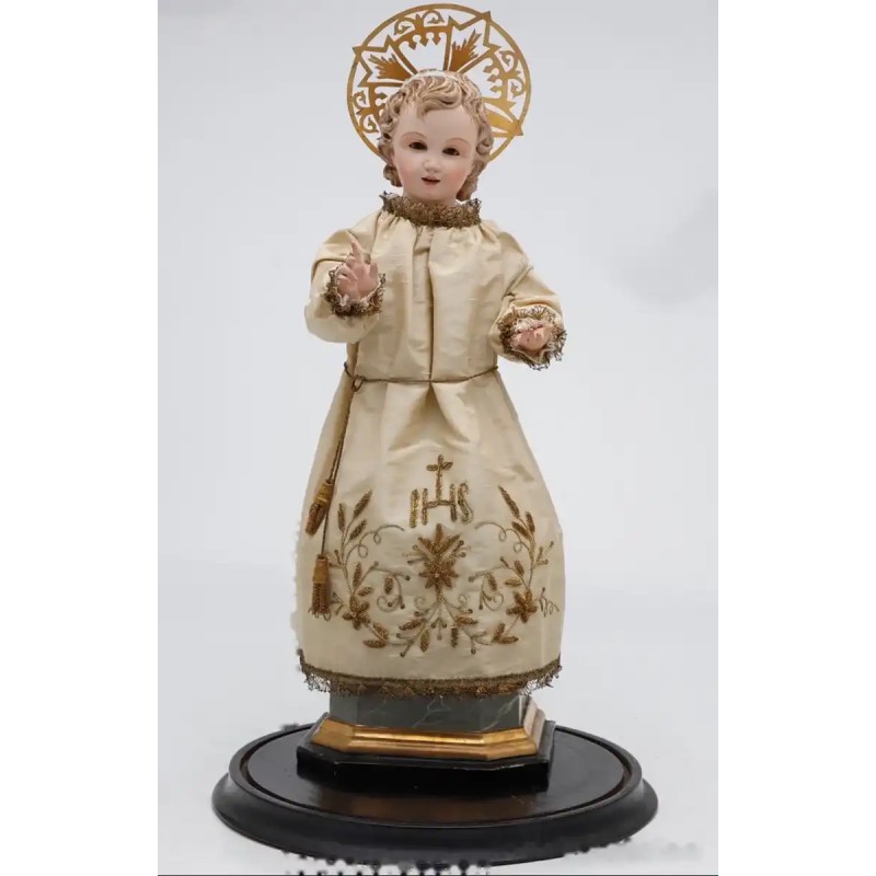 Escultura Religiosa Niño Jesús - Arte Sacro Español del Siglo XIX Escultura Religiosa Niño Jesús - Arte Sacro Español del Siglo XIX