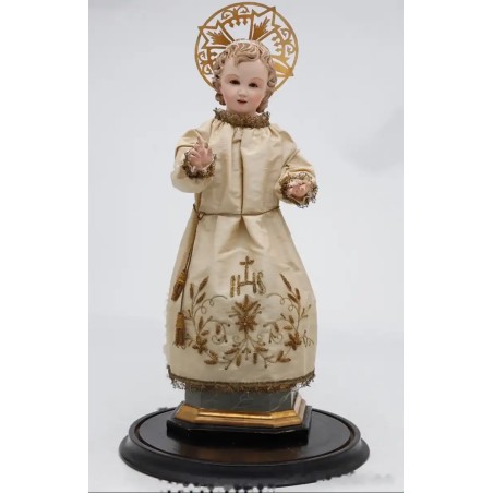 Escultura Religiosa Niño Jesús - Arte Sacro Español del Siglo XIX