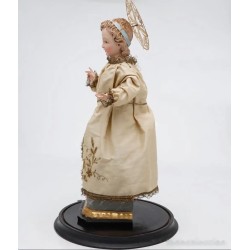 Escultura Religiosa Niño Jesús - Arte Sacro Español del Siglo XIX