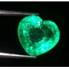 Gran Esmeralda Natural Talla Corazón 9.82CT - Gema Colombia Certificada Joyería