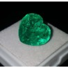 Gran Esmeralda Natural Talla Corazón 9.82CT - Gema Colombia Certificada Joyería