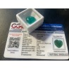 Gran Esmeralda Natural Talla Corazón 9.82CT - Gema Colombia Certificada Joyería