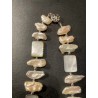 Conjunto de Collar y Pendientes de Perlas Barrocas y Nácar - Joyería Artesanal