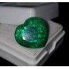 Esmeralda Natural Talla Corazón 11.32CT - Gema Colombiana AAA Premium Certificada